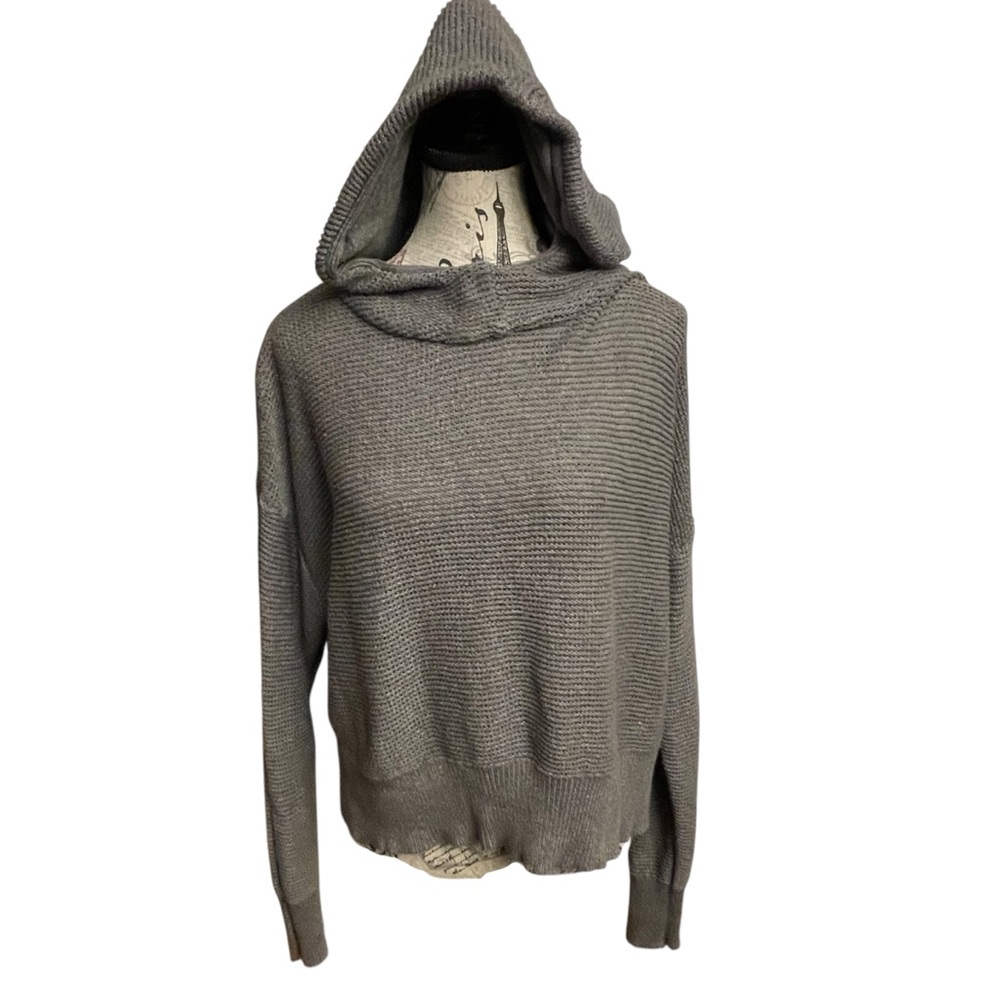 All in Motion Charcoal Hooded Sweater